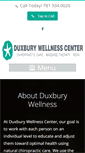 Mobile Screenshot of duxburywellness.com